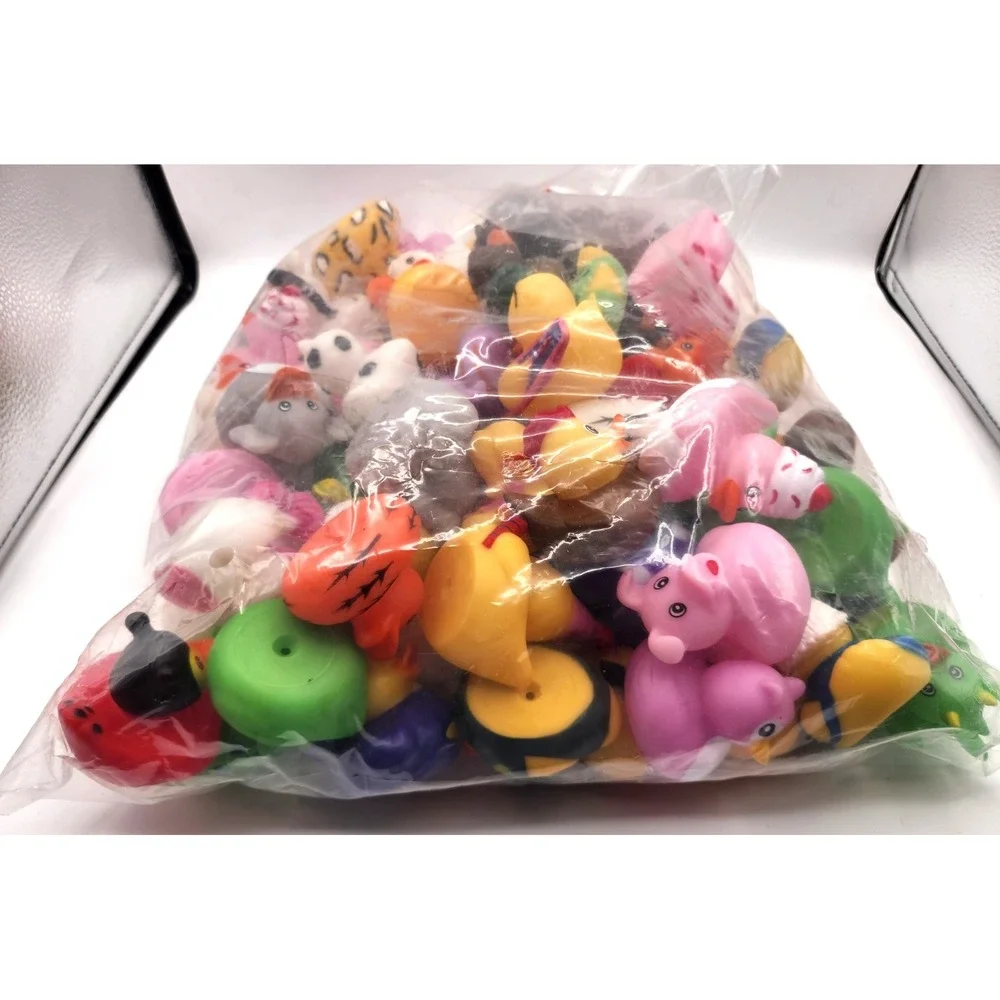Rubber Duck Duckie Baby Shower Birthday Party Assorted Bulk Wholesale 80-100 pcs